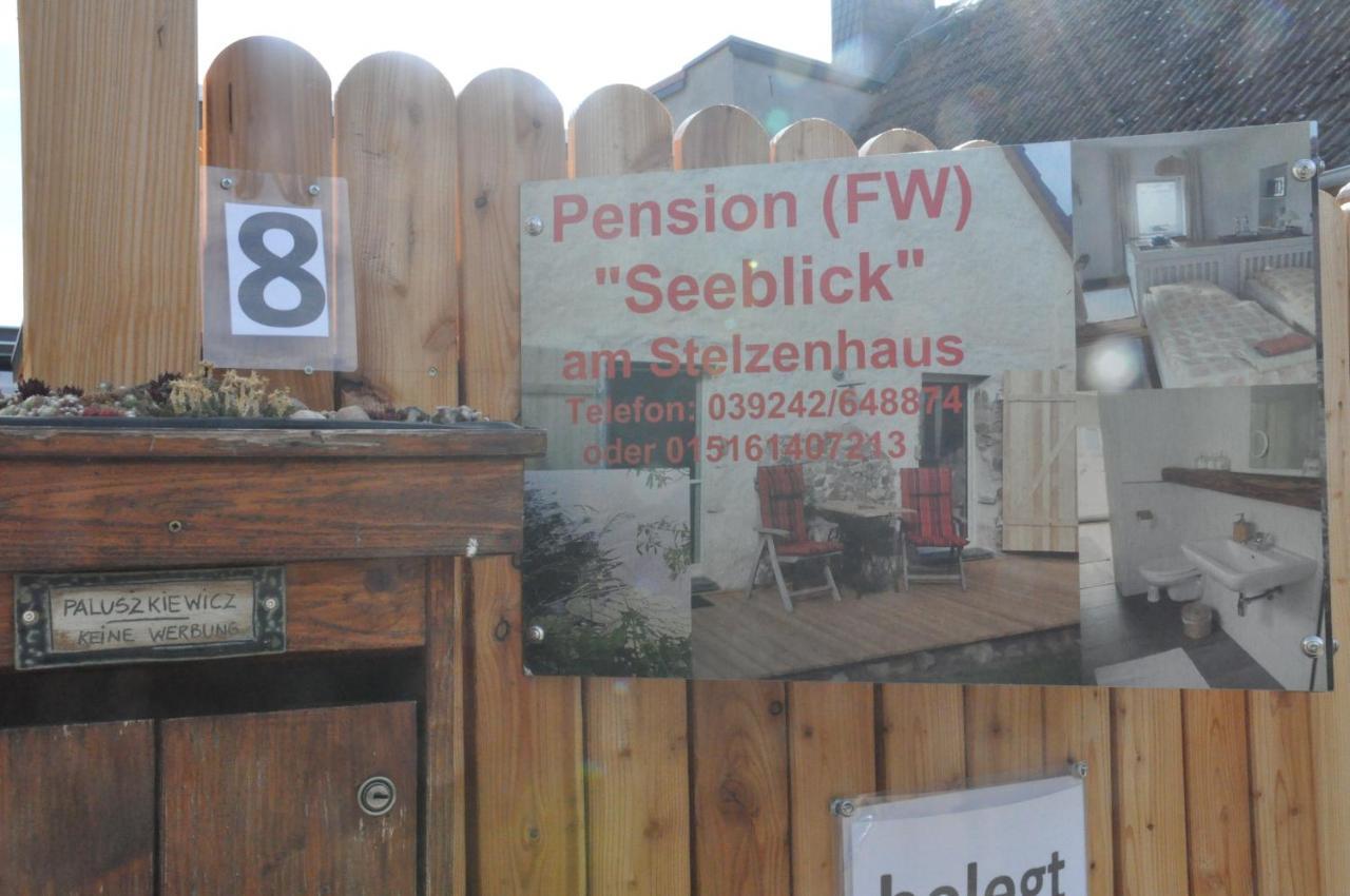 Pension "Seeblick" Am Stelzenhaus Dornburg  Εξωτερικό φωτογραφία